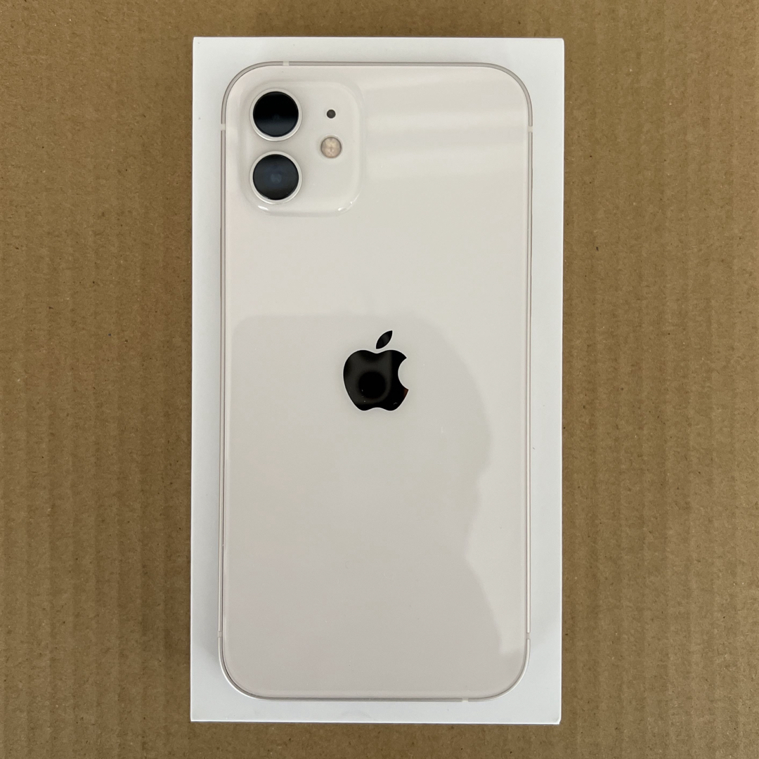 iPhone - 【美品】iPhone 12 64GB ホワイト SIMロック解除済の iPhone - 【美品】iPhone 12 64GB ホワイト SIMロック解除済の