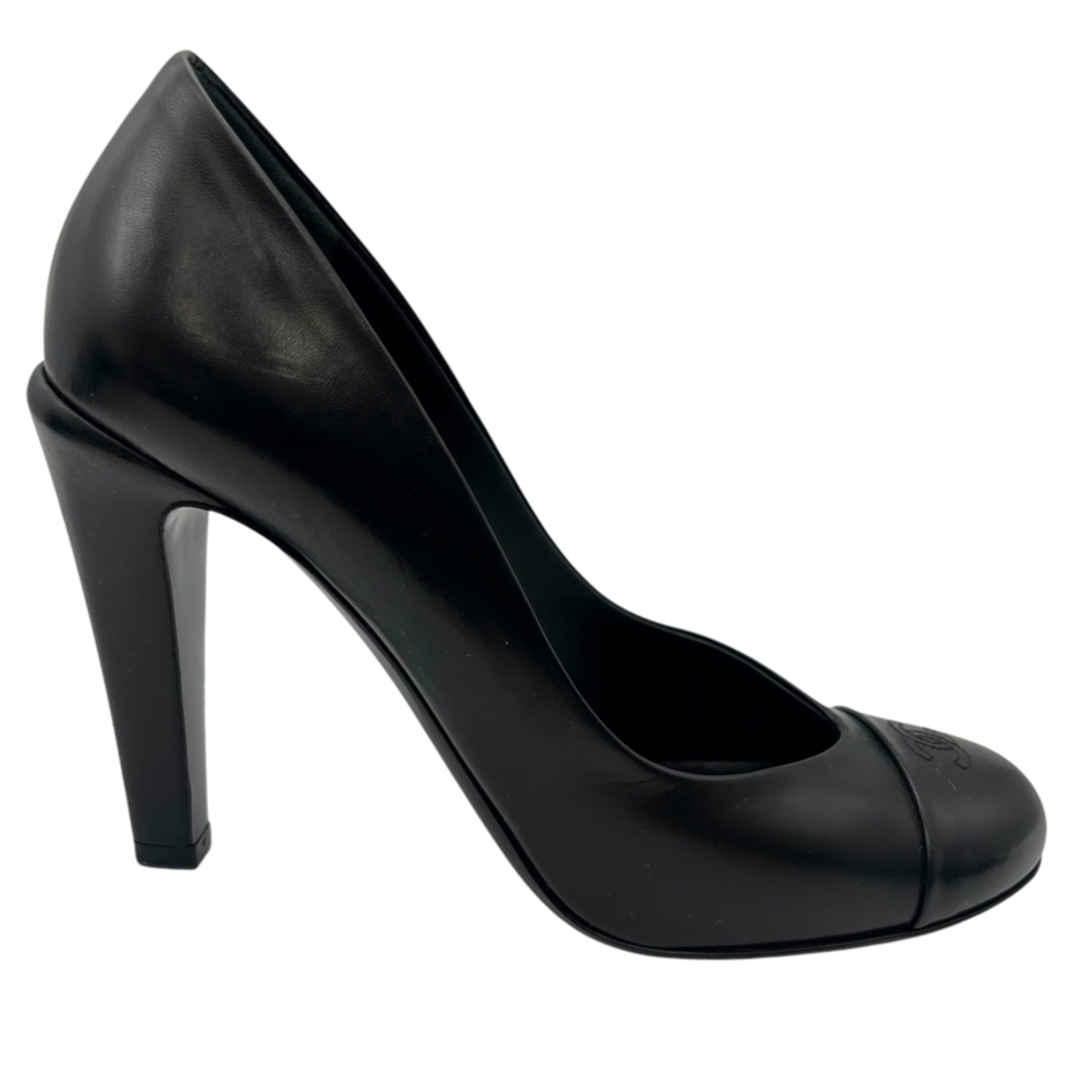 CHANEL - シャネル CHANEL ココマーク ヒールパンプス 37 G28994 CHANEL - シャネル CHANEL ココマーク ヒールパンプス 37 G28994