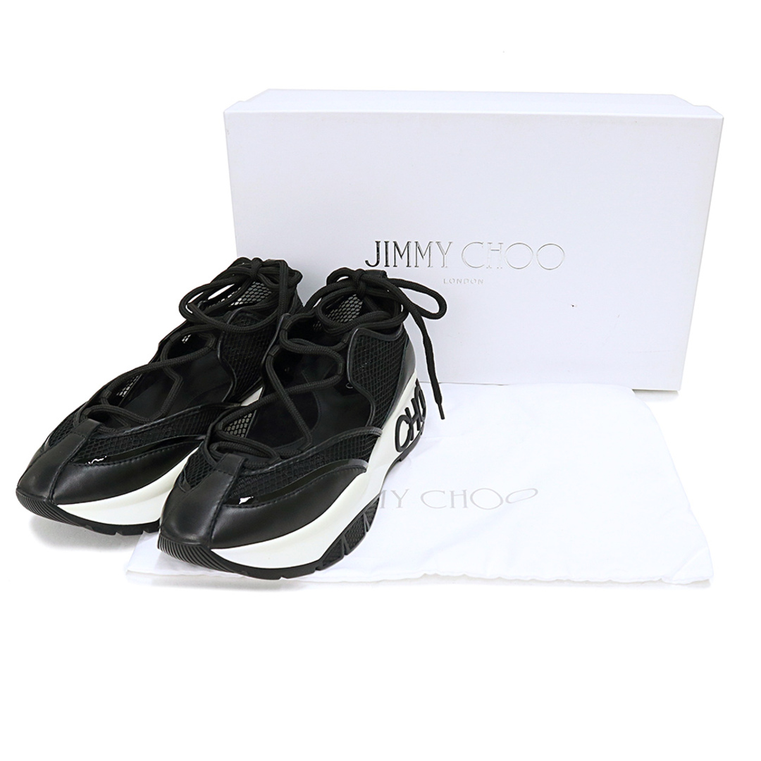 JIMMY CHOO - ジミーチュウ ミシガン 編み上げ スニーカー 靴 JIMMY CHOO - ジミーチュウ ミシガン 編み上げ スニーカー 靴