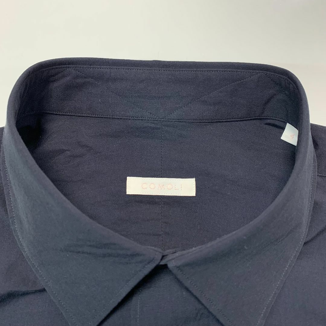 COMOLI - COMOLI コモリ 24SS コモリシャツ コットン Z01-02001 COMOLI - COMOLI コモリ 24SS コモリシャツ コットン Z01-02001