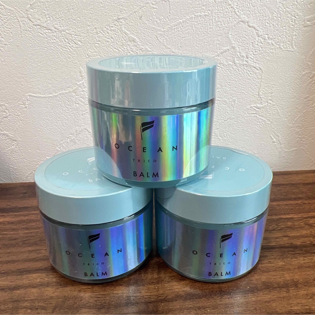OCEAN TRICO オーシャントリコ ヘアバーム ライトブルー 40g×3の OCEAN TRICO オーシャントリコ ヘアバーム ライトブルー 40g×3の