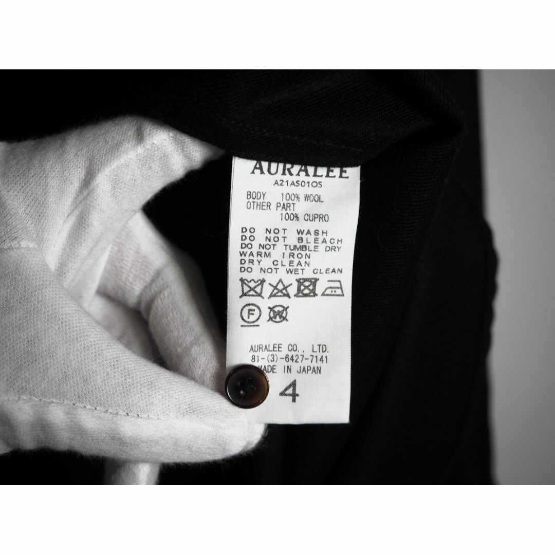 AURALEE - 美品 定番 AURALEE スーパー ライト ウール 長袖 AURALEE - 美品 定番 AURALEE スーパー ライト ウール 長袖