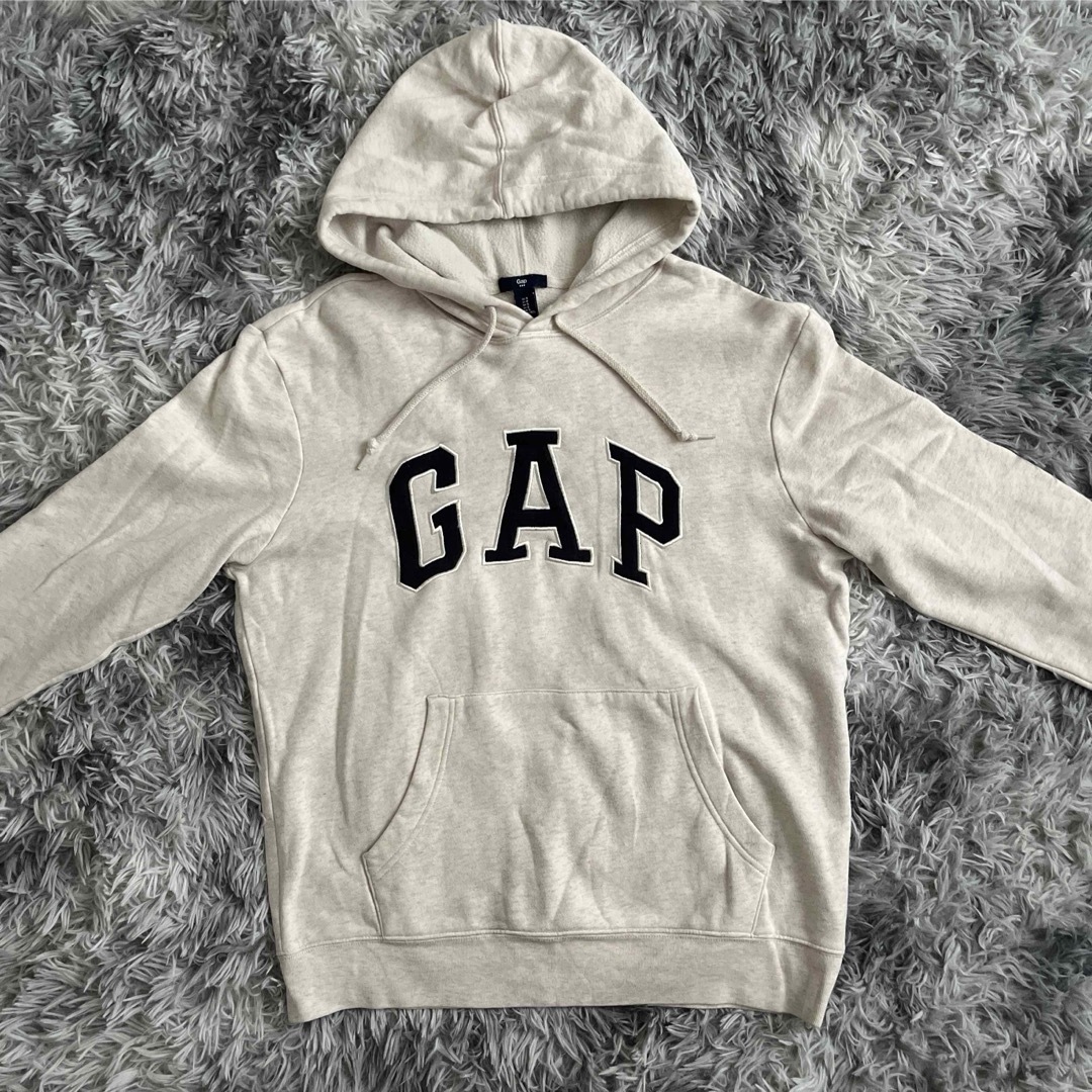 GAP - GAP フード付きパーカー オフホワイト ベージュ パーカー GAP - GAP フード付きパーカー オフホワイト ベージュ パーカー