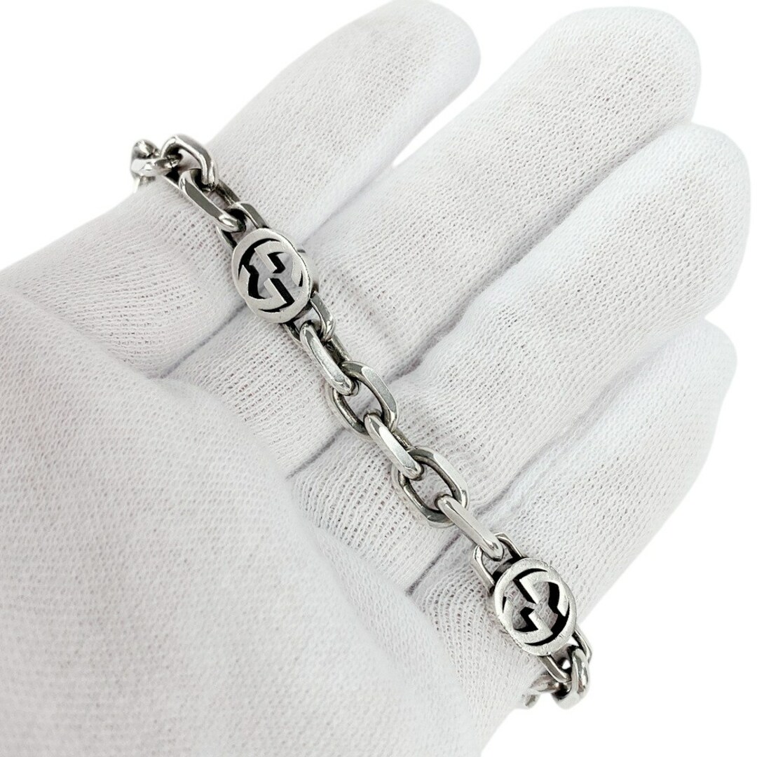 【超目玉枠】 GUCCI - □美品□ グッチ インターロッキング Gロゴ ブレス アクセサリー