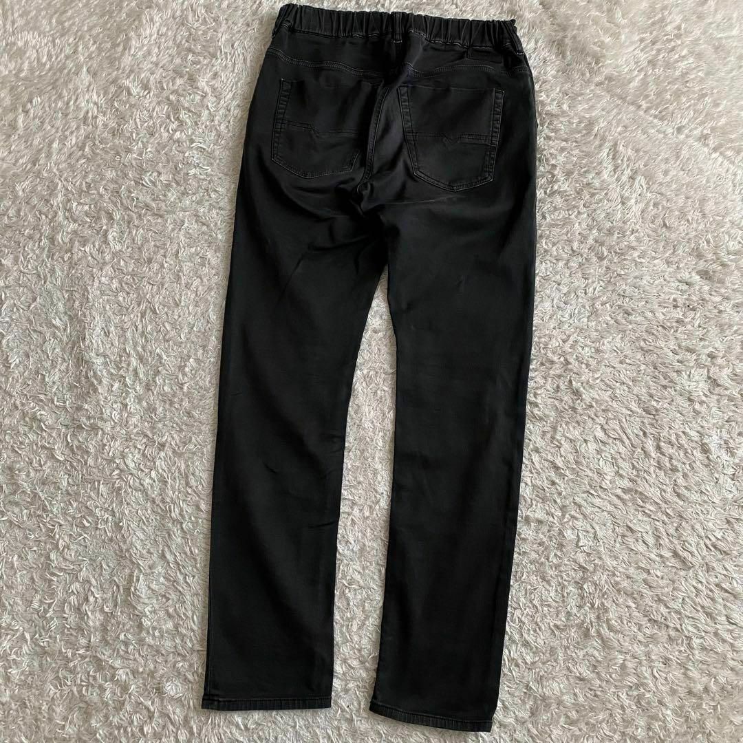 DIESEL - 未使用級 DIESEL KROOLEY ジョグジーンズ USED加工 黒 DIESEL - 未使用級 DIESEL KROOLEY ジョグジーンズ USED加工 黒