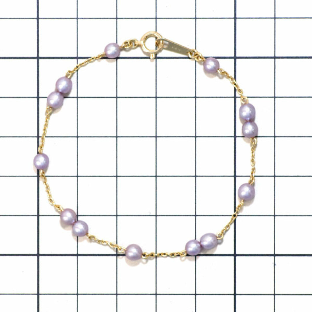 TASAKI - 田崎真珠 K18YG 淡水 真珠 ブレスレット 径約3.8-4.2mm TASAKI - 田崎真珠 K18YG 淡水 真珠 ブレスレット 径約3.8-4.2mm