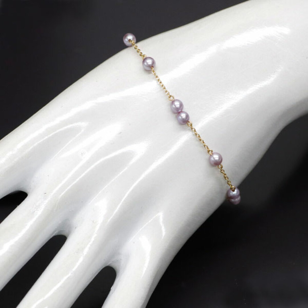 TASAKI - 田崎真珠 K18YG 淡水 真珠 ブレスレット 径約3.8-4.2mm TASAKI - 田崎真珠 K18YG 淡水 真珠 ブレスレット 径約3.8-4.2mm