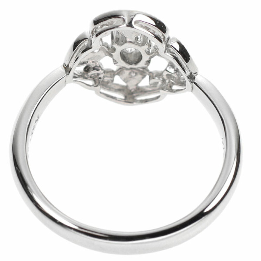Pt900 オーバルカット ダイヤモンド リング 0.204ct D0.07ctの Pt900 オーバルカット ダイヤモンド リング 0.204ct D0.07ctの