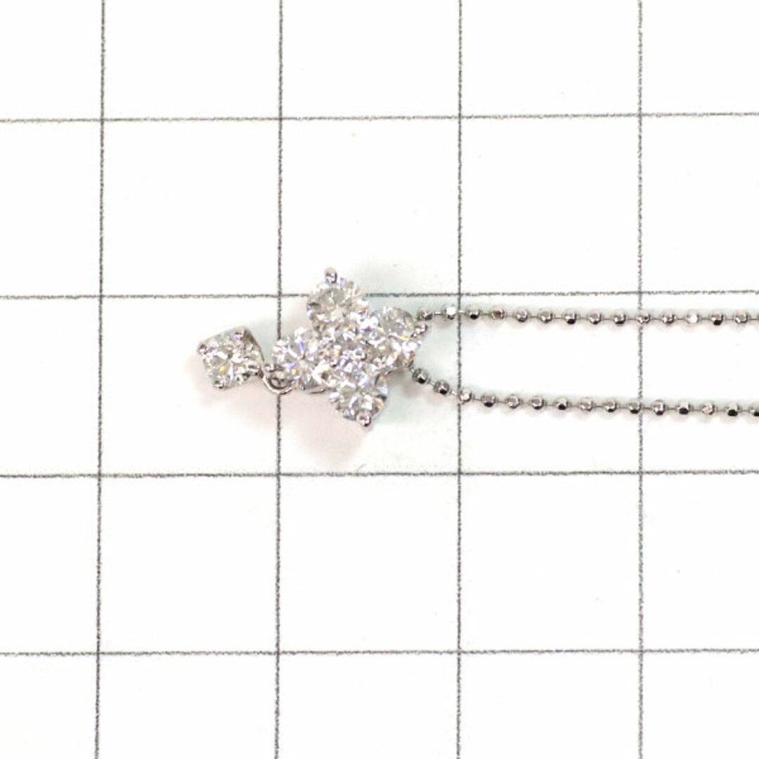 Pt900/Pt850 ダイヤモンド ペンダントネックレス 0.65ct Pt900/Pt850 ダイヤモンド ペンダントネックレス 0.65ct