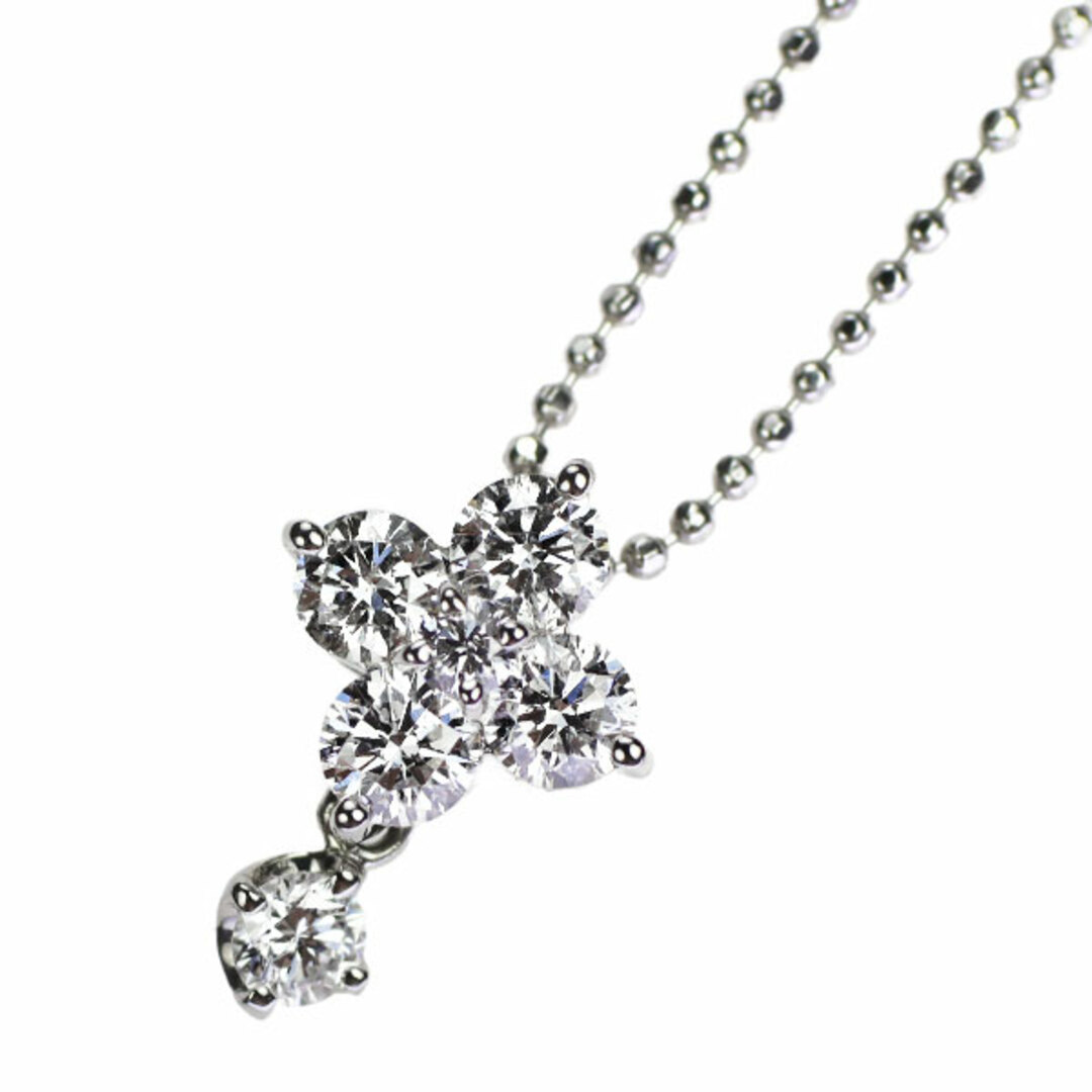 Pt900/Pt850 ダイヤモンド ペンダントネックレス 0.65ct Pt900/Pt850 ダイヤモンド ペンダントネックレス 0.65ct