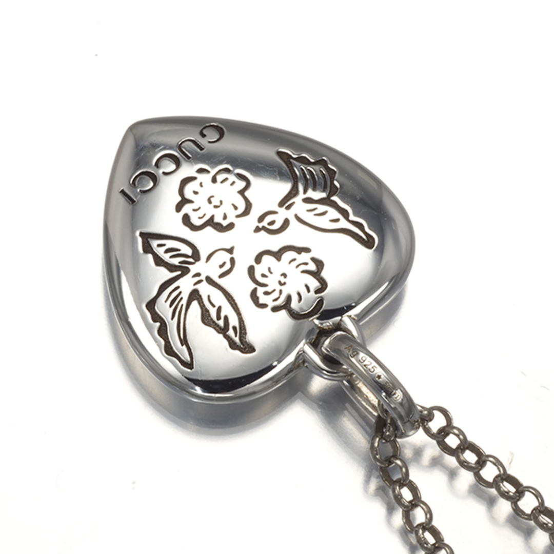 GUCCI - グッチ ネックレス Blind for Love ハート シルバー 925 GUCCI - グッチ ネックレス Blind for Love ハート シルバー 925