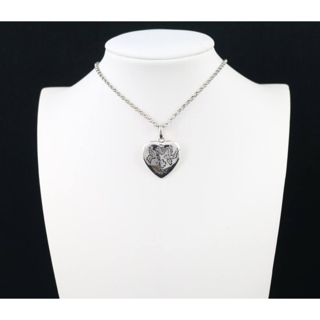 GUCCI - グッチ ネックレス Blind for Love ハート シルバー 925 GUCCI - グッチ ネックレス Blind for Love ハート シルバー 925