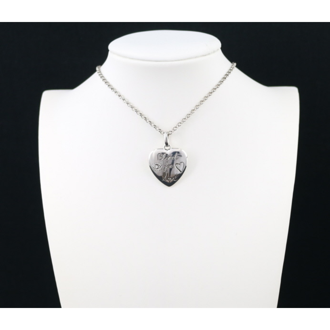 GUCCI - グッチ ネックレス Blind for Love ハート シルバー 925 GUCCI - グッチ ネックレス Blind for Love ハート シルバー 925