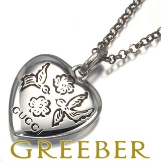GUCCI - グッチ ネックレス Blind for Love ハート シルバー 925 GUCCI - グッチ ネックレス Blind for Love ハート シルバー 925
