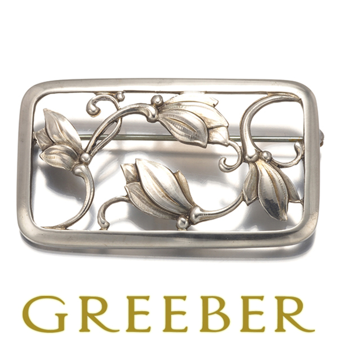 Georg Jensen - ジョージジェンセン ブローチ 295 フラワー Georg Jensen - ジョージジェンセン ブローチ 295 フラワー