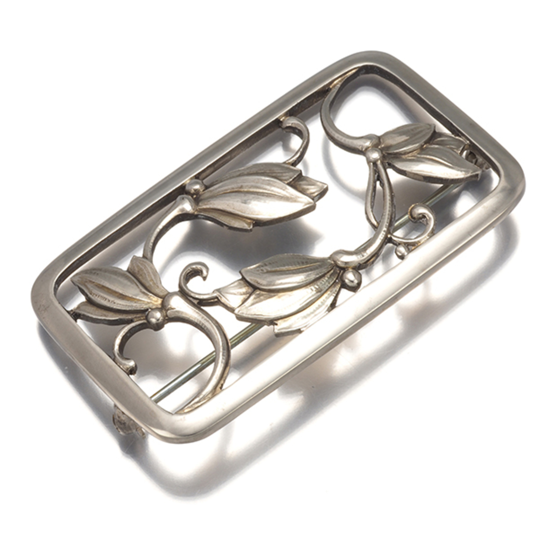 Georg Jensen - ジョージジェンセン ブローチ 295 フラワー Georg Jensen - ジョージジェンセン ブローチ 295 フラワー