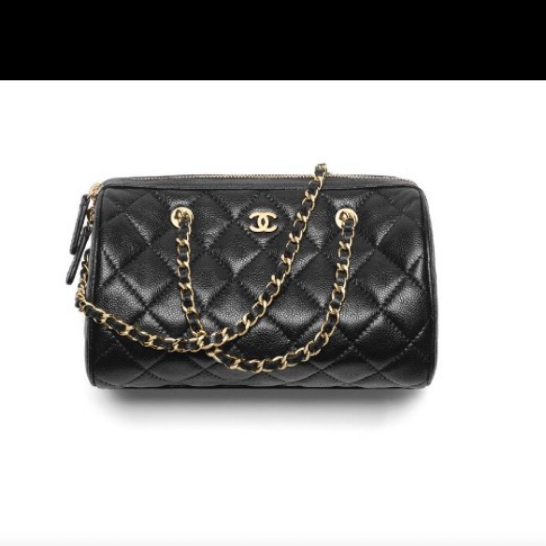 CHANEL - シャネル2025ミニボストンバッグ新品未使用バッグの CHANEL - シャネル2025ミニボストンバッグ新品未使用バッグの