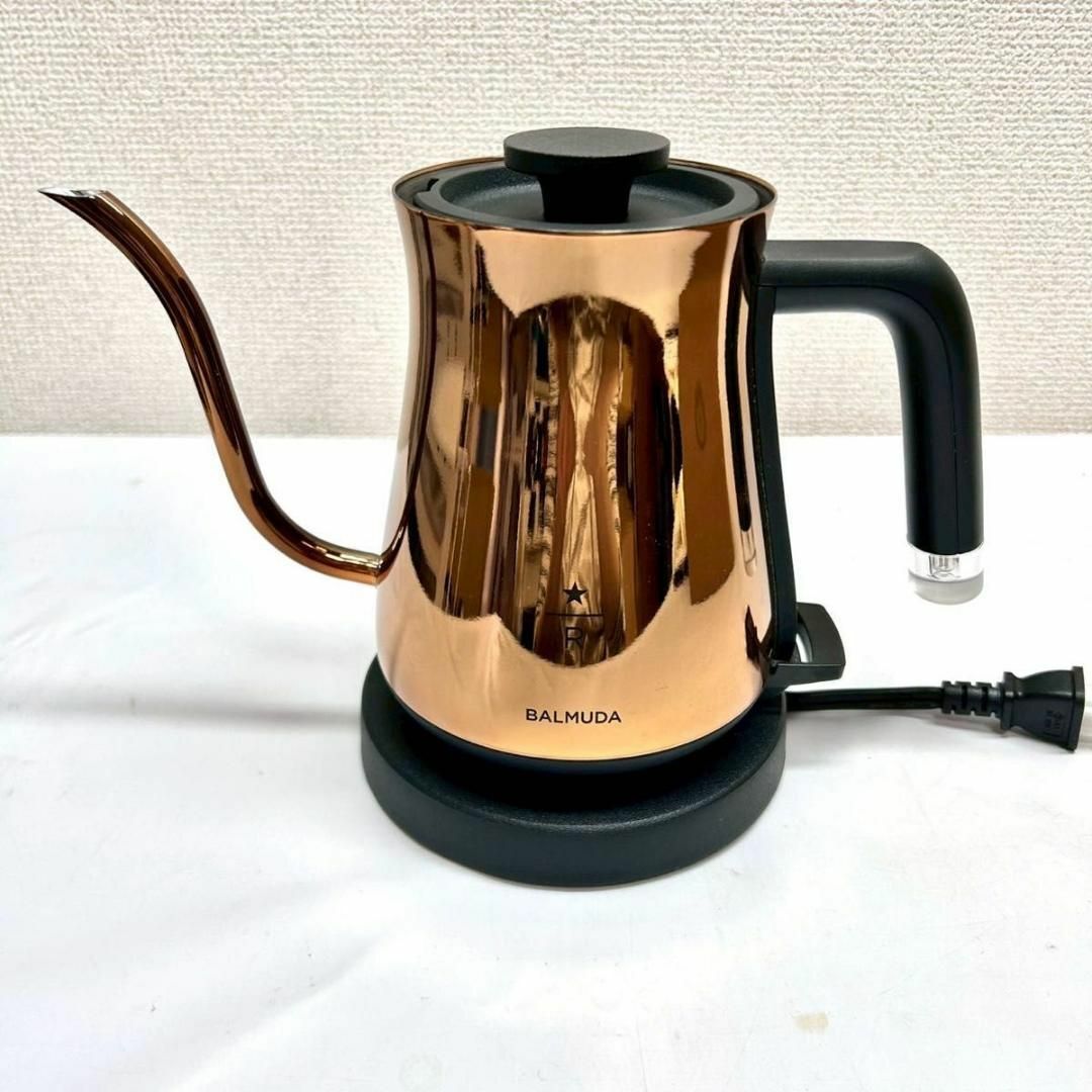BALMUDA - 希少限定品 美品 スタバ バルミューダ 電気ケトル BALMUDA - 希少限定品 美品 スタバ バルミューダ 電気ケトル