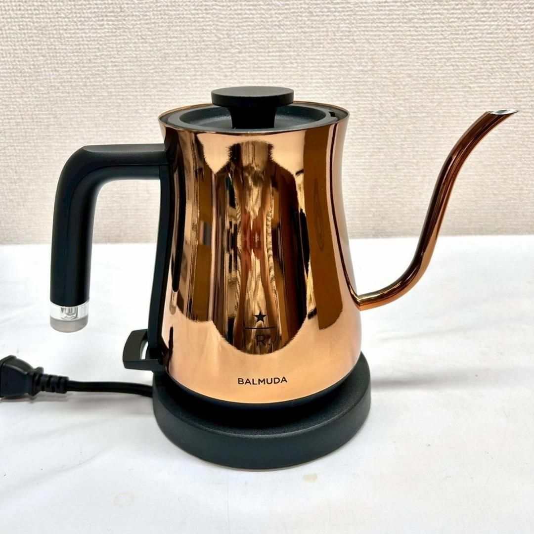 BALMUDA - 希少限定品 美品 スタバ バルミューダ 電気ケトル BALMUDA - 希少限定品 美品 スタバ バルミューダ 電気ケトル