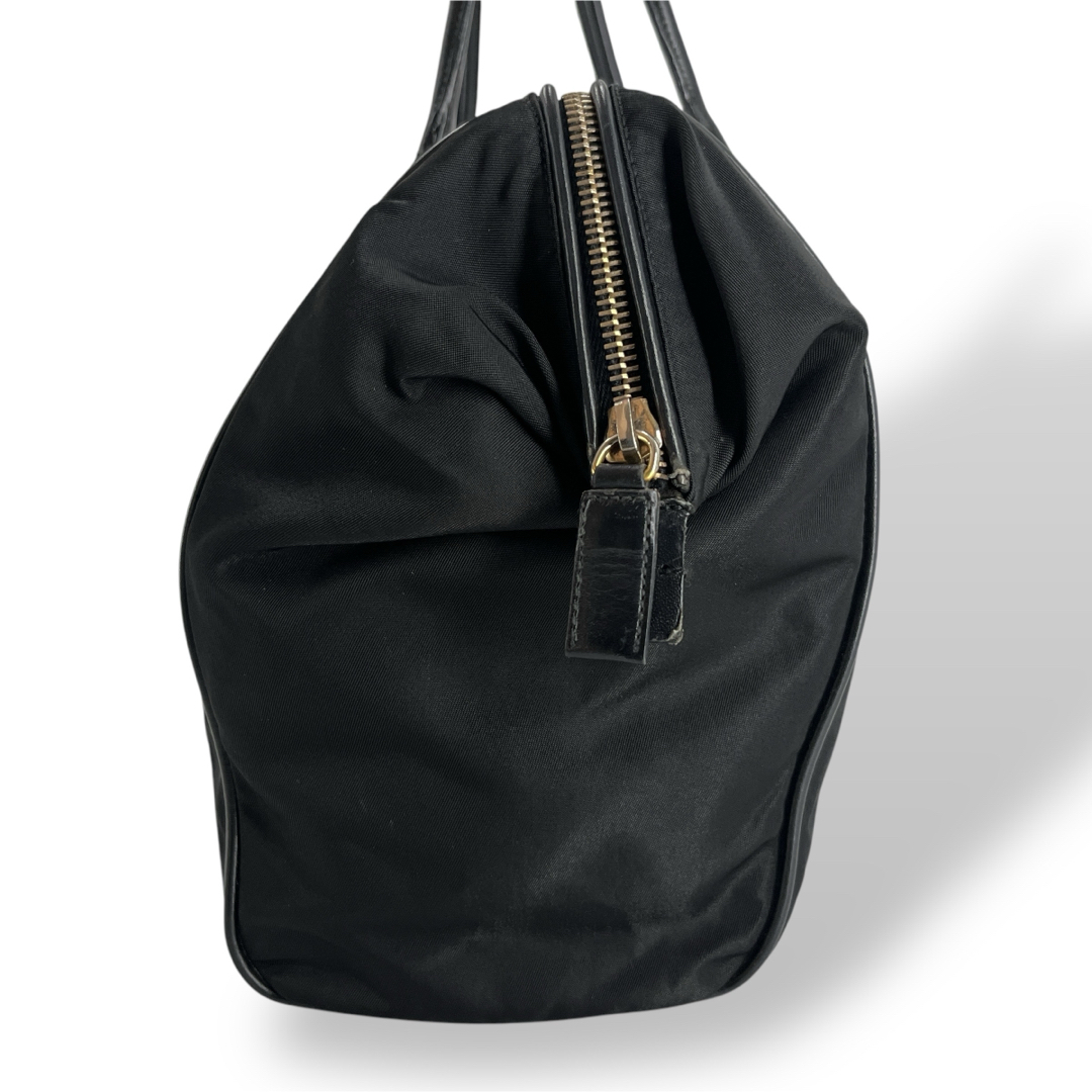 PRADA - プラダ ハンドバッグ 三角ロゴ ミニボストン ボーリング PRADA - プラダ ハンドバッグ 三角ロゴ ミニボストン ボーリング