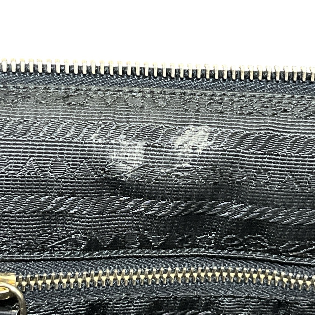 PRADA - プラダ ハンドバッグ 三角ロゴ ミニボストン ボーリング PRADA - プラダ ハンドバッグ 三角ロゴ ミニボストン ボーリング
