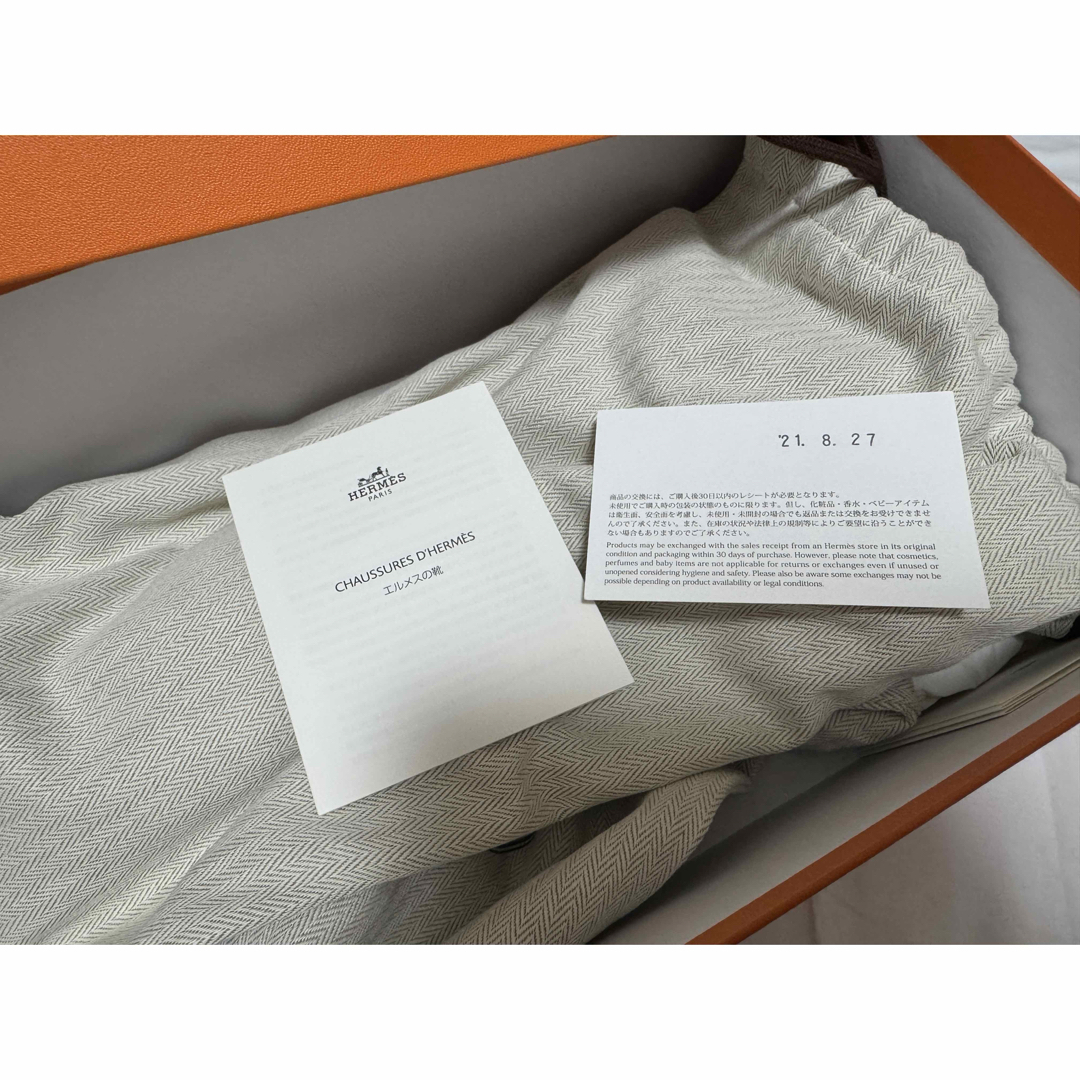 HERMES - HERMES エルメス シプレ ムートン ボア サンダル 35 HERMES - HERMES エルメス シプレ ムートン ボア サンダル 35