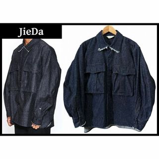 Jieda - ジエダ 20AW シルク デニム オーバーサイズ ビッグ Jieda - ジエダ 20AW シルク デニム オーバーサイズ ビッグ