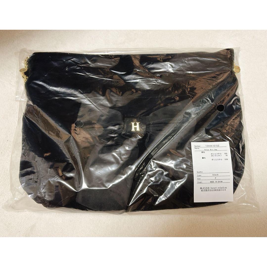 Her lip to - Herlipto Velour Mini Bag ノベルティの通販 by Her lip to - Herlipto Velour Mini Bag ノベルティの通販 by