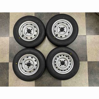 BRIDGESTONE - ㉚軽トラ・箱バン用の新品ゴツゴツタイヤと中古美 BRIDGESTONE - ㉚軽トラ・箱バン用の新品ゴツゴツタイヤと中古美