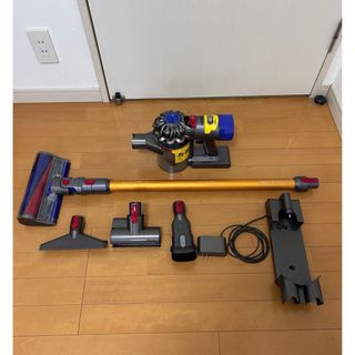 Dyson - Dyson V8 Slim Fluffy サイクロン式コードレス掃除機の Dyson - Dyson V8 Slim Fluffy サイクロン式コードレス掃除機の