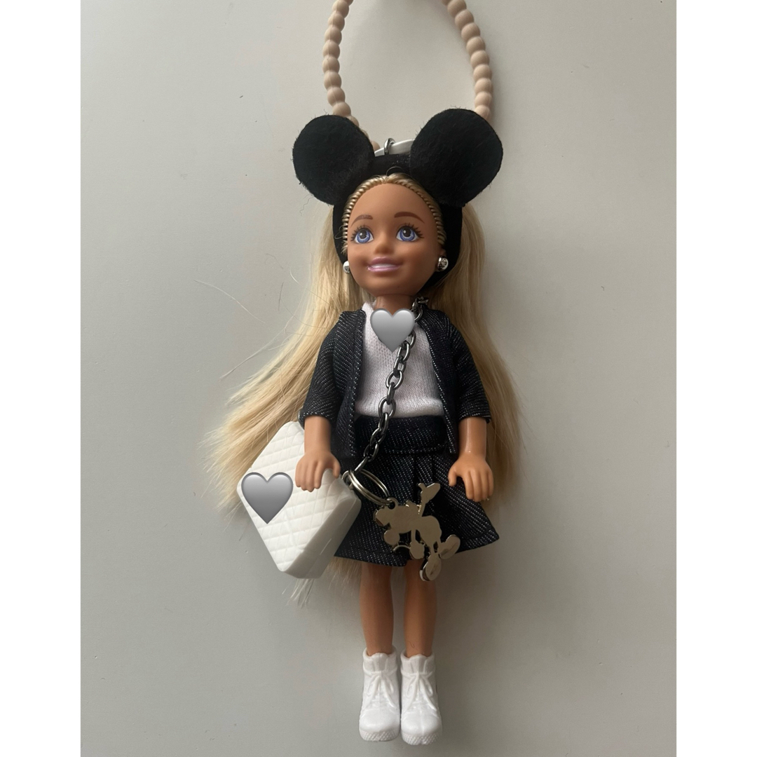 Barbie - Barbieチェルシードール バービー バッグチャーム 韓国 Barbie - Barbieチェルシードール バービー バッグチャーム 韓国