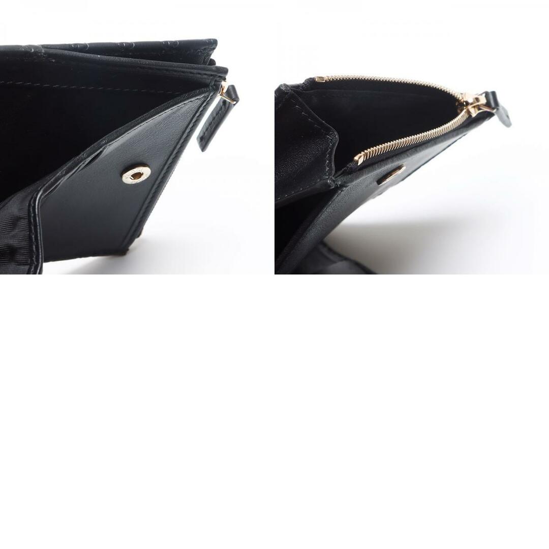 GUCCI - グッチ GUCCI マイクロ GG シマ レザー 二つ折り財布の GUCCI - グッチ GUCCI マイクロ GG シマ レザー 二つ折り財布の