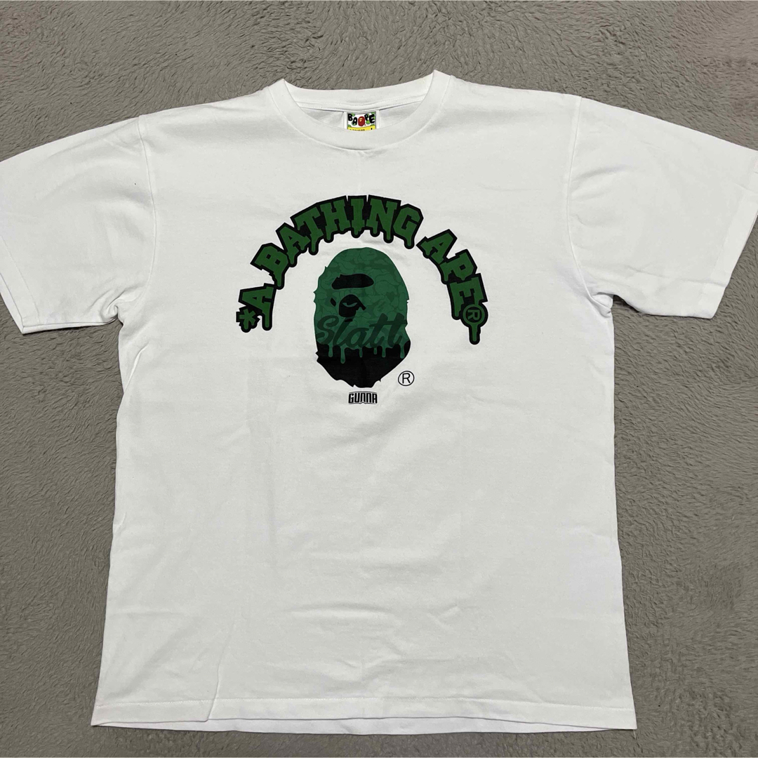 A BATHING APE - APE BAPE KAWS GUNNA tee tシャツ L ラッパーの A BATHING APE - APE BAPE KAWS GUNNA tee tシャツ L ラッパーの