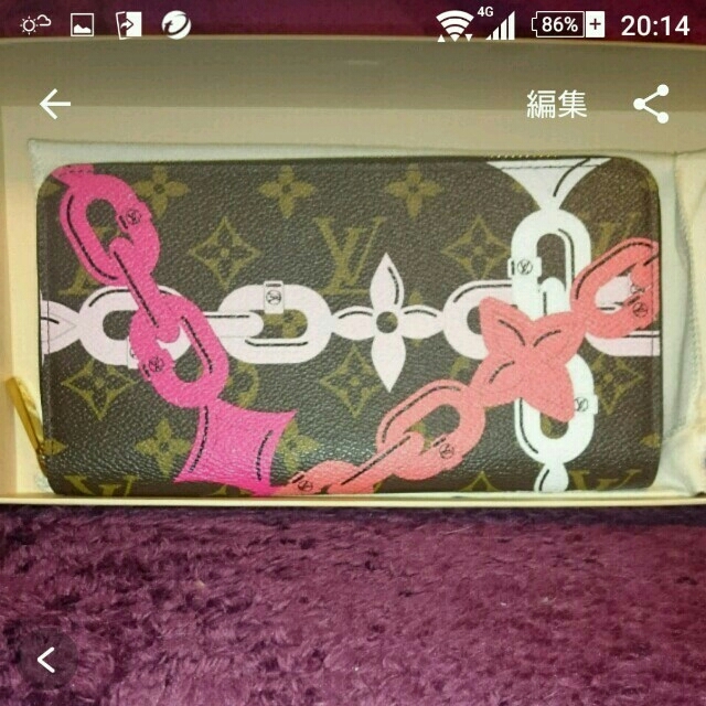 都内で LOUIS VUITTON うれ❤たのになりますLVジッピーウォレット