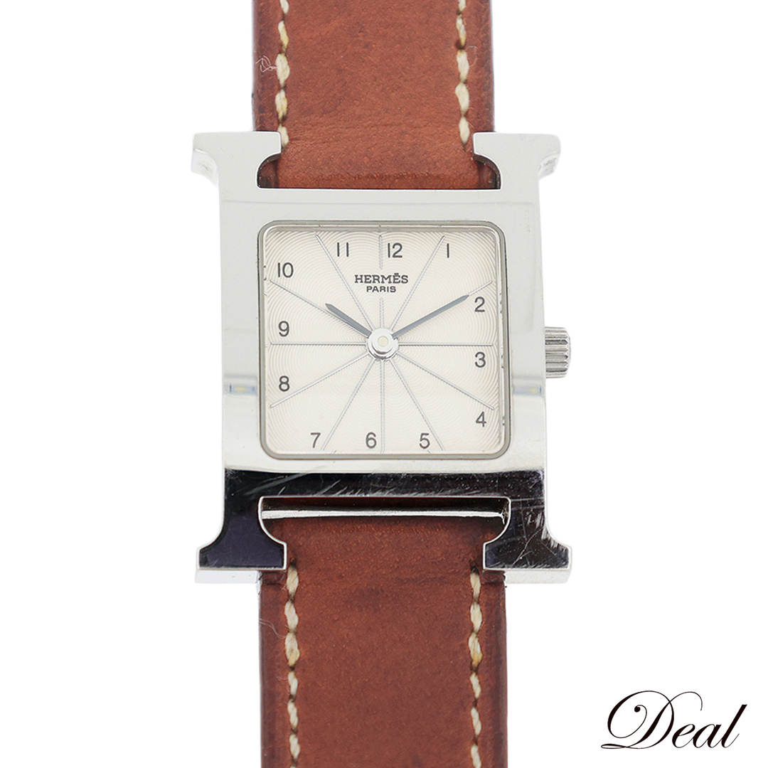 HERMES - HERMES エルメス Hウォッチ HH1.210 2重巻きベルト HERMES - HERMES エルメス Hウォッチ HH1.210 2重巻きベルト