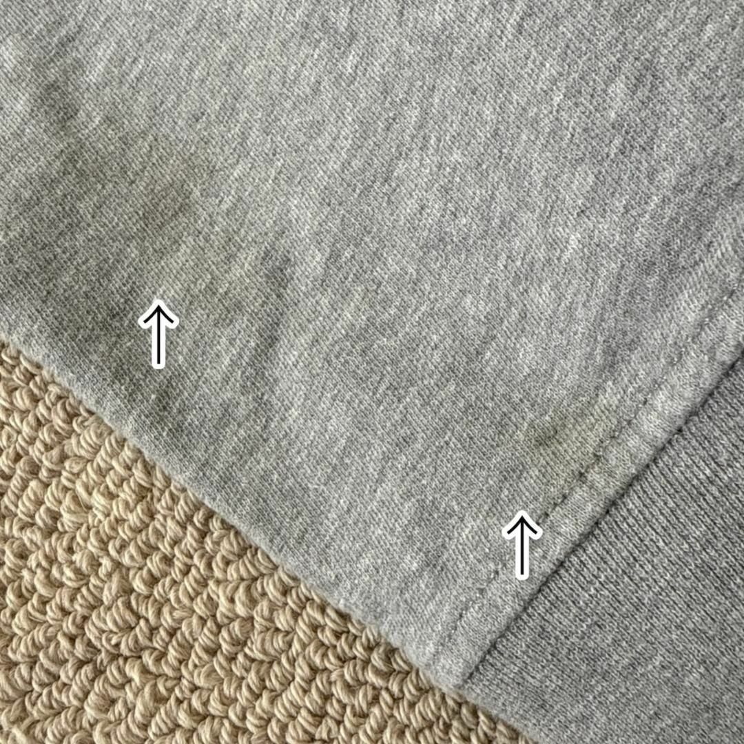 STONE ISLAND - STONE ISLAND クルーネックVガゼット スウェット STONE ISLAND - STONE ISLAND クルーネックVガゼット スウェット