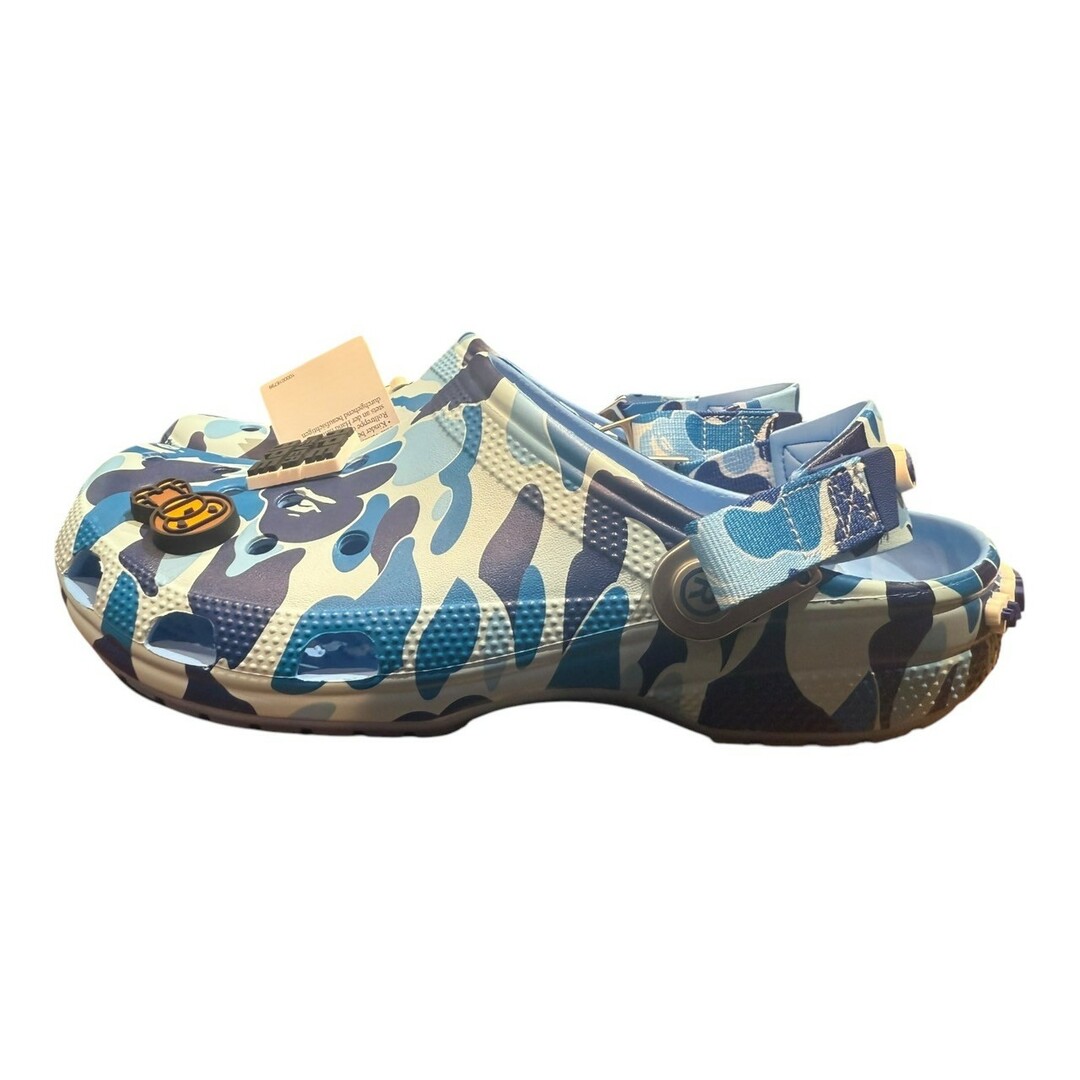 crocs - BAPE Crocs ベイプクロックス 28cm Blue Camo 未使用品 crocs - BAPE Crocs ベイプクロックス 28cm Blue Camo 未使用品