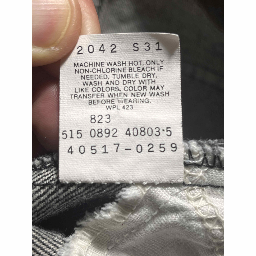 Levi's - アメリカ製!LEVI'S 先染BLACK 517-0259 ヴィンテージ Levi's - アメリカ製!LEVI'S 先染BLACK 517-0259 ヴィンテージ