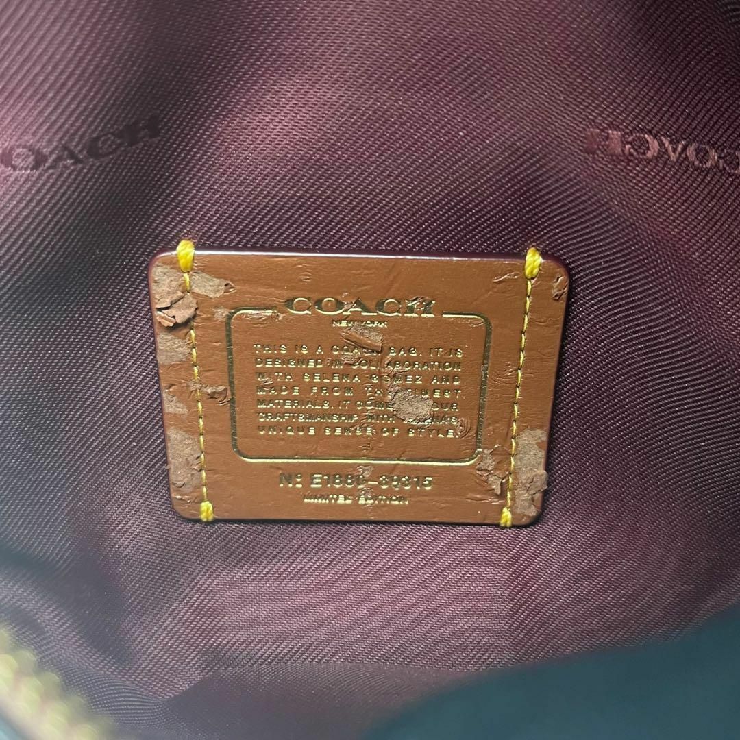 COACH - COACH セレーナゴメス コラボ ボディバッグ ウエスト COACH - COACH セレーナゴメス コラボ ボディバッグ ウエスト