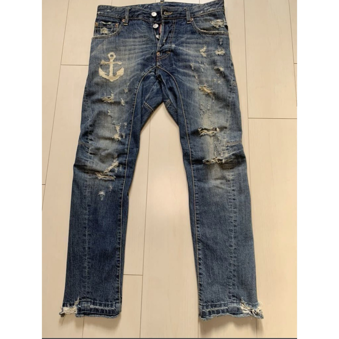 DSQUARED2 - DSQUARED2ディースクエアード☆クラッシュデニム DSQUARED2 - DSQUARED2ディースクエアード☆クラッシュデニム