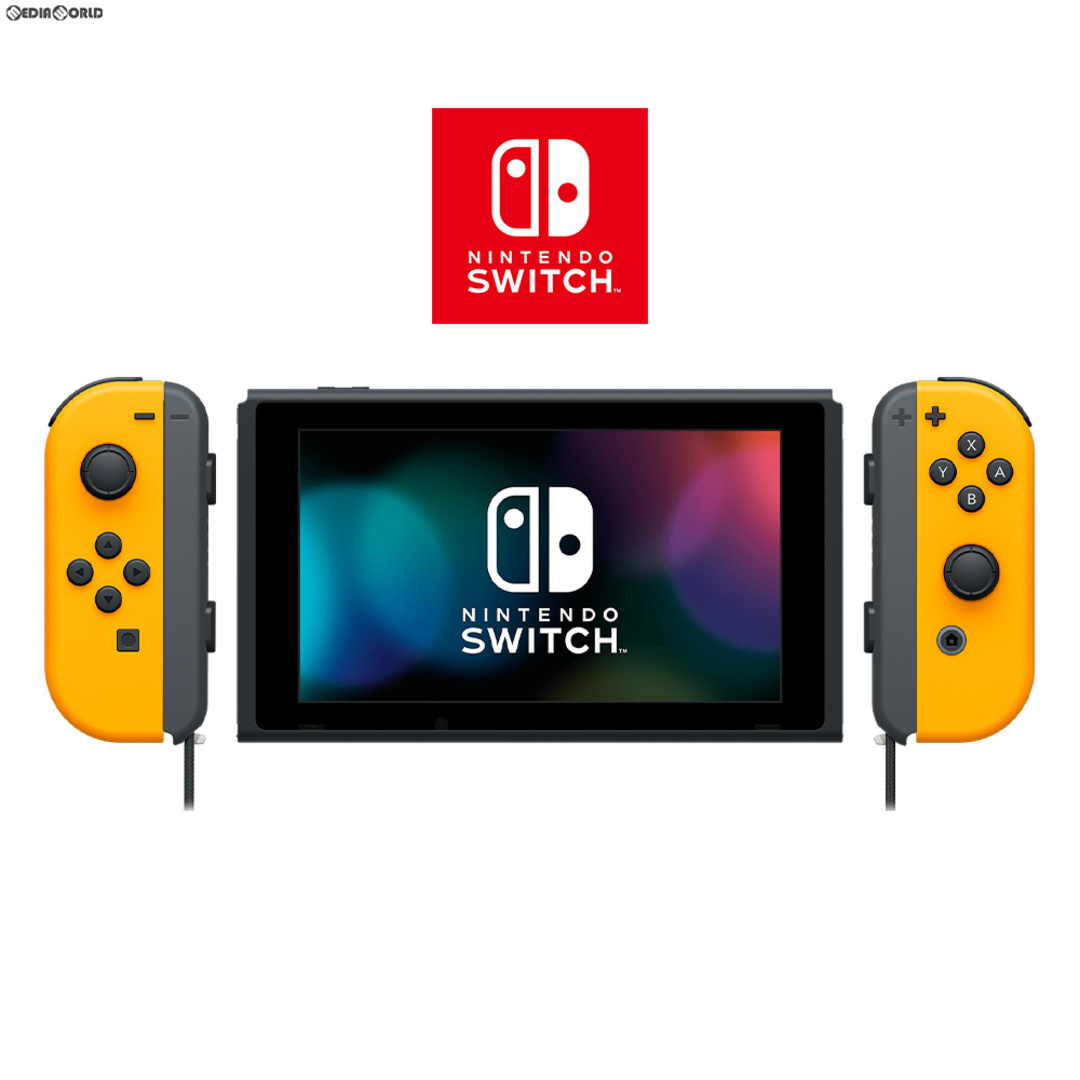 Nintendo Switch(ニンテンドースイッチ)の(本体)(未使用)マイニンテンドーストア限定 Nintendo Switch(有機ELモデル)(ニンテンドースイッチ 有機ELモデル) Joy-Con(L) ネオンオレンジ/(R) ネオンオレンジ Joy-Conストラップ ブラック(HEG-S-KAYAA) エンタメ/ホビーのゲームソフト/ゲーム機本体(家庭用ゲーム機本体)の商品写真