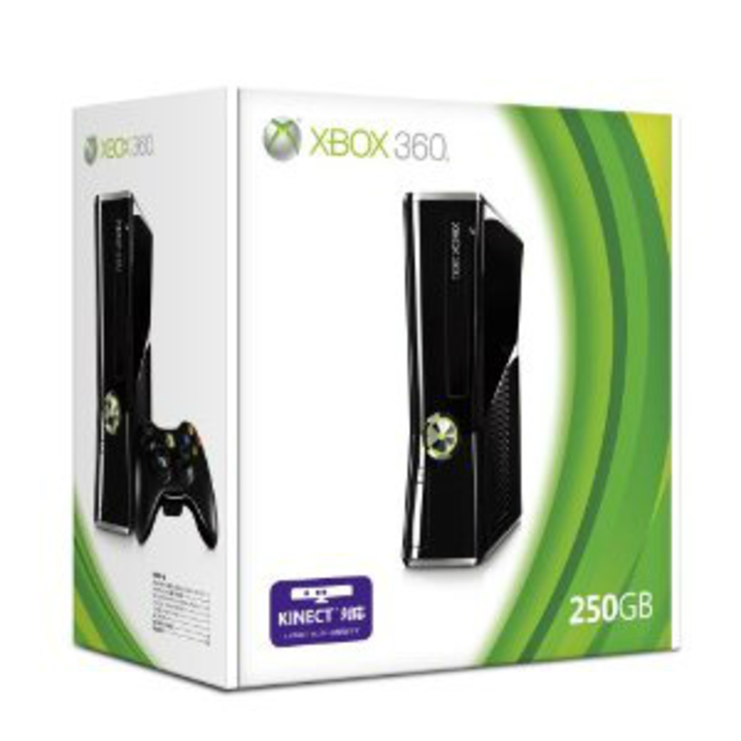 Microsoft(マイクロソフト)の(本体)Xbox360 250GB(RKH-00014) 日本マイクロソフト エンタメ/ホビーのゲームソフト/ゲーム機本体(家庭用ゲーム機本体)の商品写真