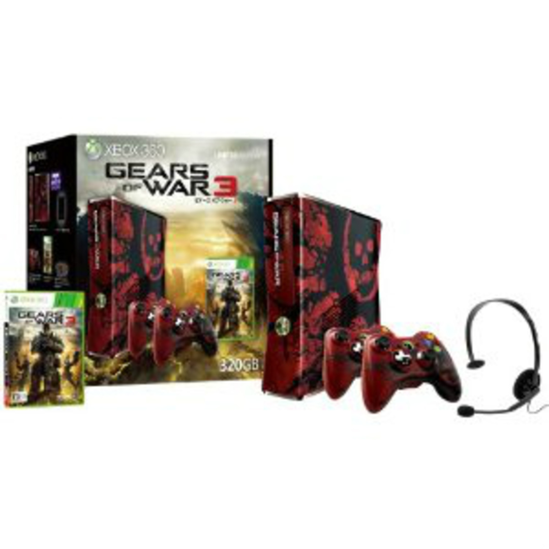 Microsoft - (本体)Xbox360 320GB Gears of War 3(ギアーズ オブ Microsoft - (本体)Xbox360 320GB Gears of War 3(ギアーズ オブ