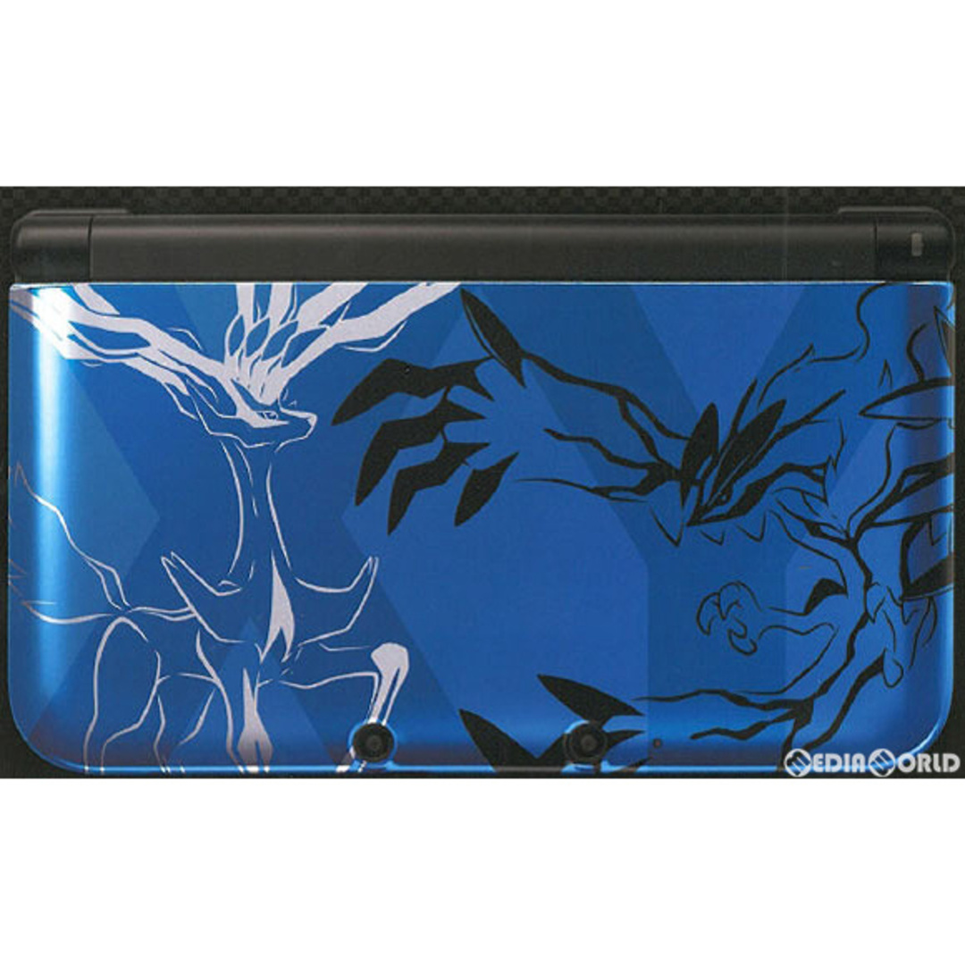 ニンテンドー3DS(ニンテンドー3DS)の(本体)ニンテンドー3DS LL ポケットモンスター Yパック ゼルネアス・イベルタル ブルー(SPR-S-BMDT) 任天堂 エンタメ/ホビーのゲームソフト/ゲーム機本体(携帯用ゲーム機本体)の商品写真
