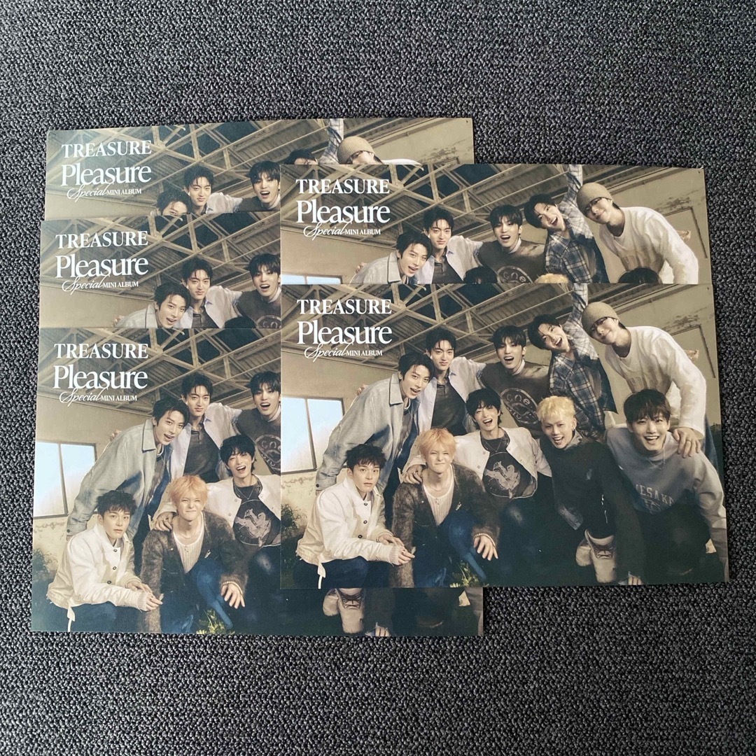 TREASURE - TREASURE Pleasure購入特典 シリアル付きポスト TREASURE - TREASURE Pleasure購入特典 シリアル付きポスト