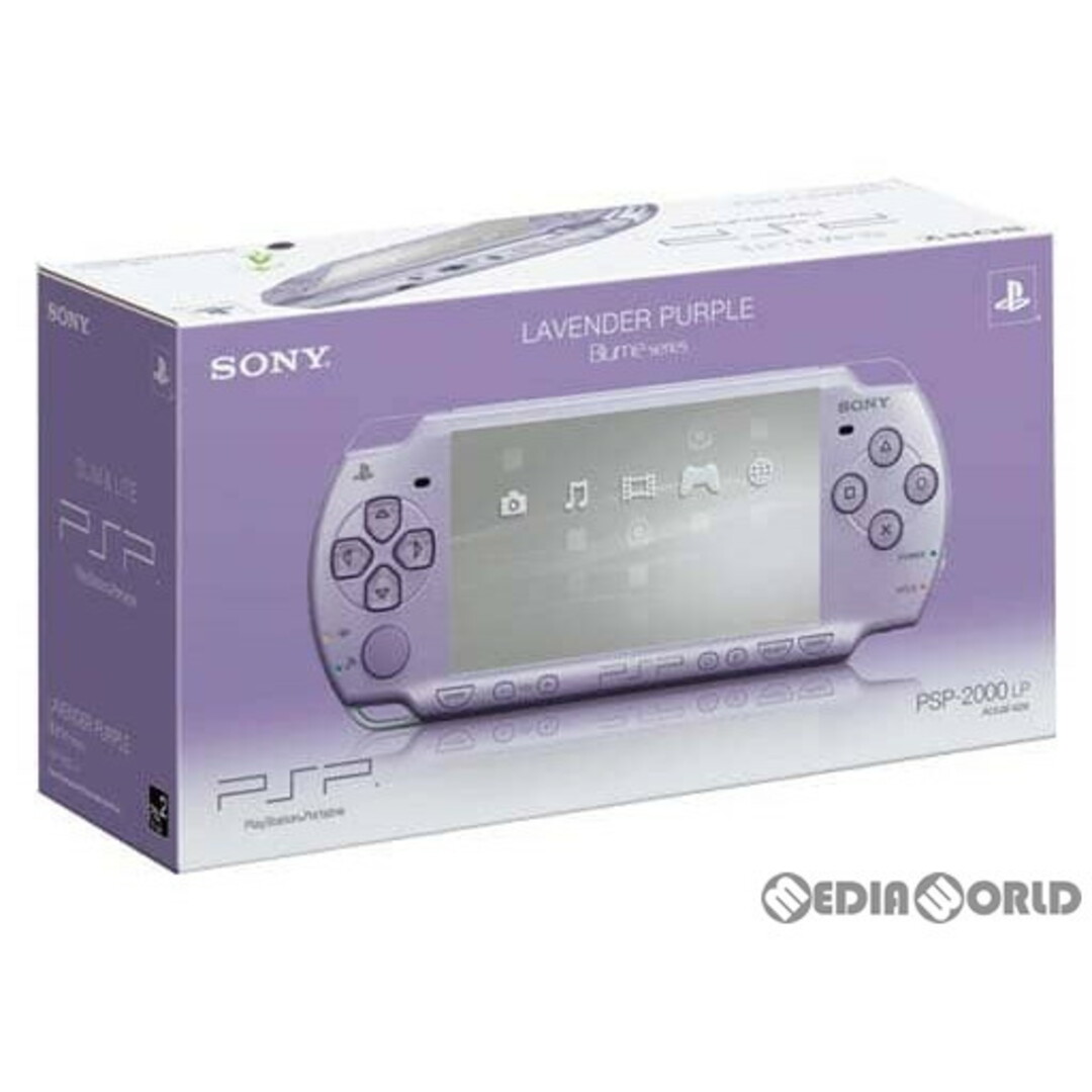PlayStation(プレイステーション)の(本体)PSP プレイステーション・ポータブル ラベンダー・パープル(PSP-2000LP) ソニー・コンピュータエンタテインメント エンタメ/ホビーのゲームソフト/ゲーム機本体(携帯用ゲーム機本体)の商品写真