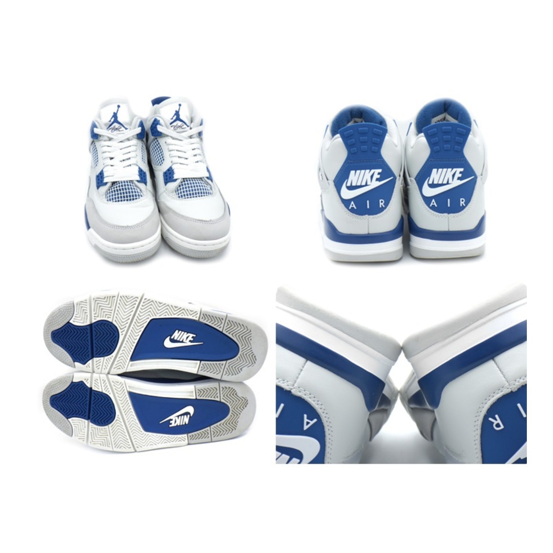 NIKE - ナイキ NIKE 【 AIR JORDAN 4 RETRO INDUSTRIAL BLUE NIKE - ナイキ NIKE 【 AIR JORDAN 4 RETRO INDUSTRIAL BLUE