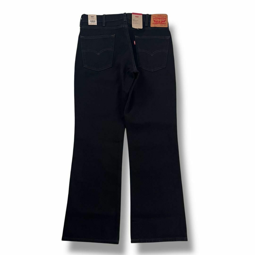 Levi's - 新品 リーバイス 517 ブラックデニム 後染め w33 L30 Levi's - 新品 リーバイス 517 ブラックデニム 後染め w33 L30