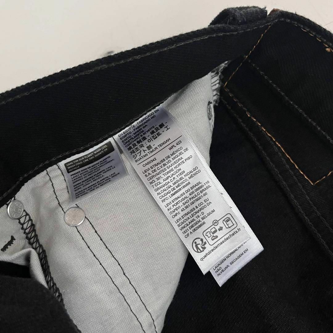 Levi's - 新品 リーバイス 517 ブラックデニム 後染め w33 L30 Levi's - 新品 リーバイス 517 ブラックデニム 後染め w33 L30