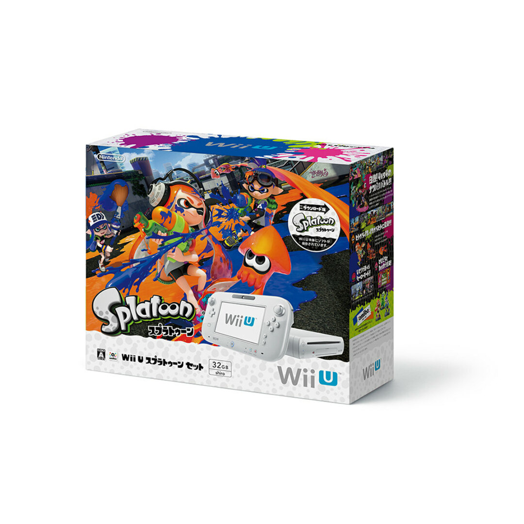 Wii U - (本体)Wii U スプラトゥーン セット(WUP-S-WAGY) 任天堂 Wii U - (本体)Wii U スプラトゥーン セット(WUP-S-WAGY) 任天堂